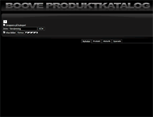 Tablet Screenshot of katalog.boove.se